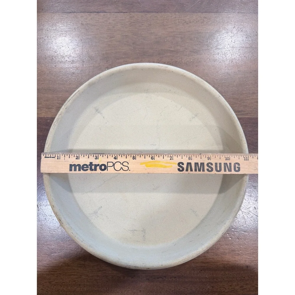 Pampered Chef Family Heritage Collection Stoneware Deep Dish Pie Baker 11